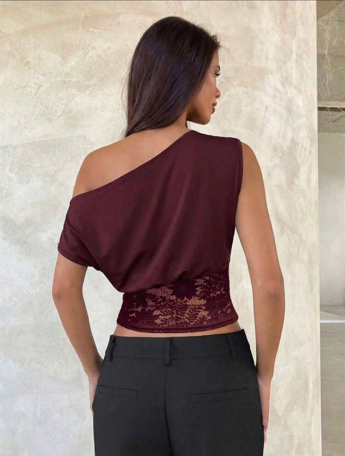 Blusa asimétrica