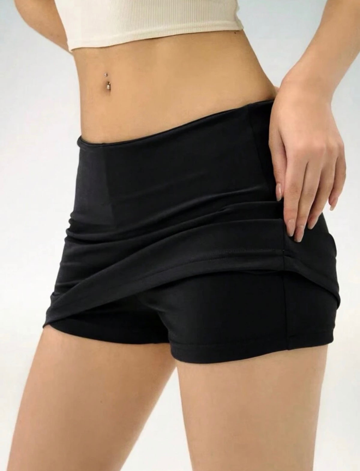 Mini falda con short