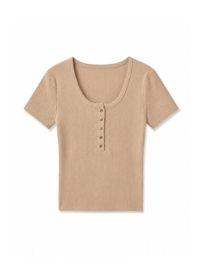 Blusa Acanalada Crop