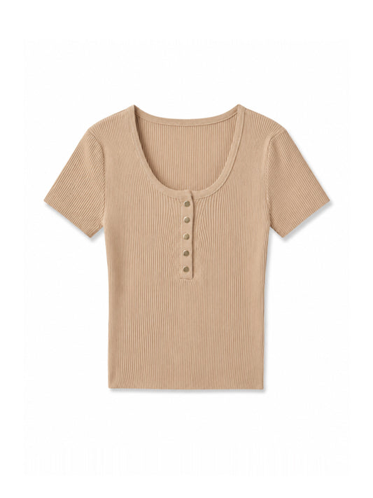 Blusa Acanalada Crop