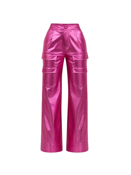 Pantalón Cargo Metalic