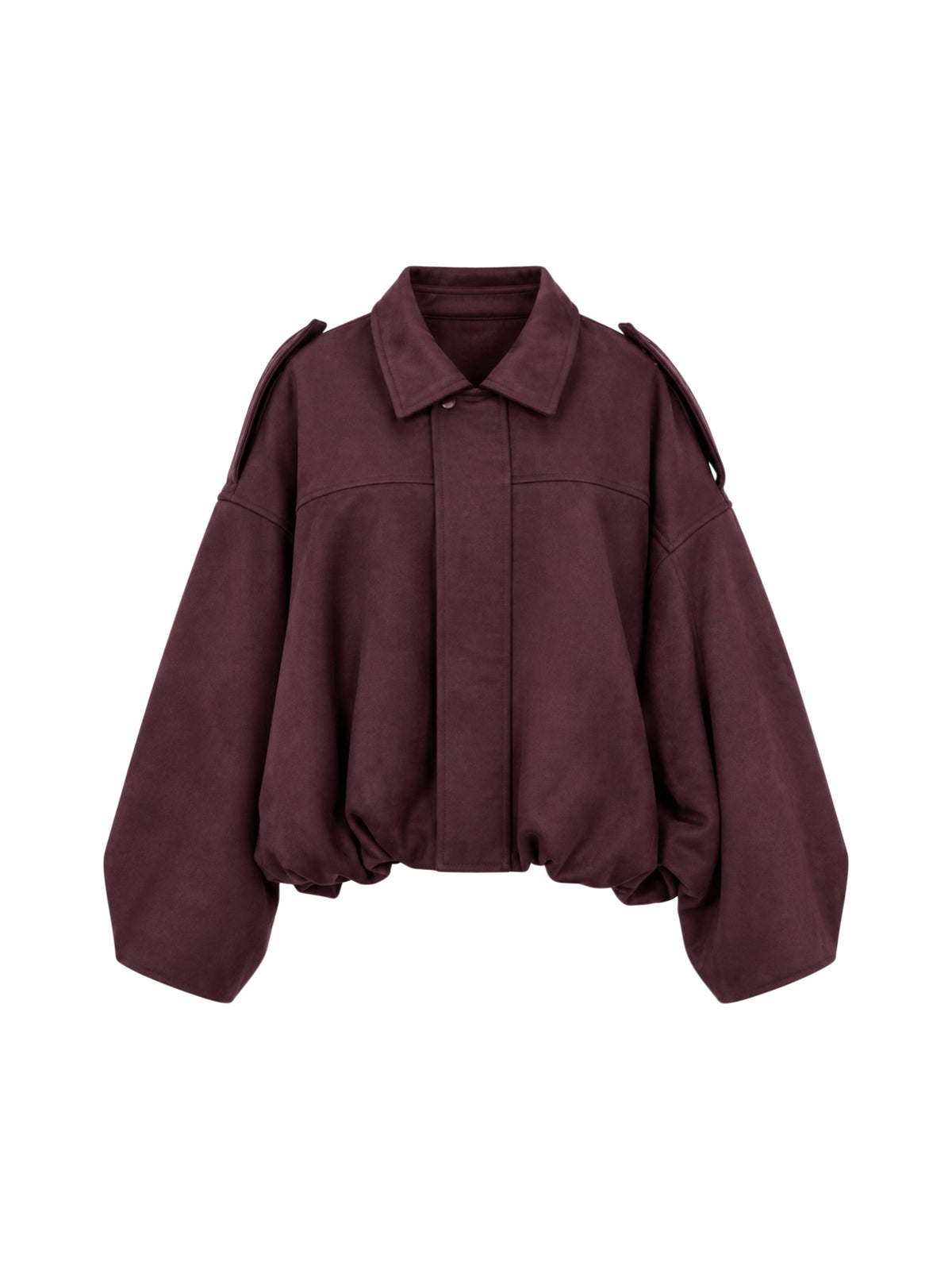 Jacket Oversized Merlot