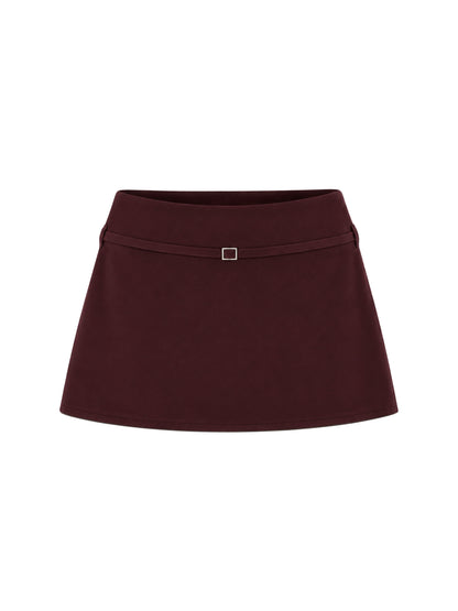 Falda Bordeaux