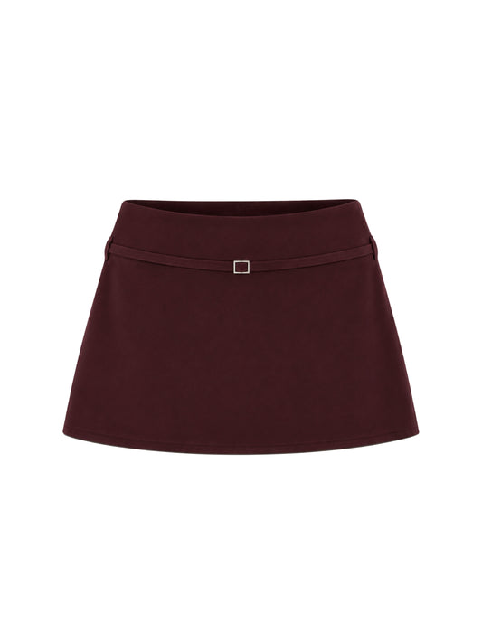 Falda Bordeaux