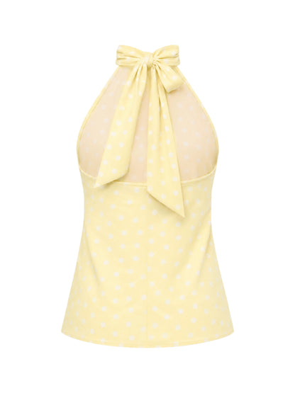 Blusa Lemon Polka Dots