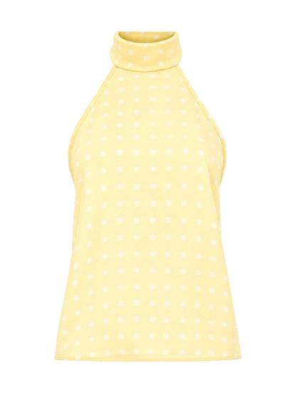 Blusa Lemon Polka Dots