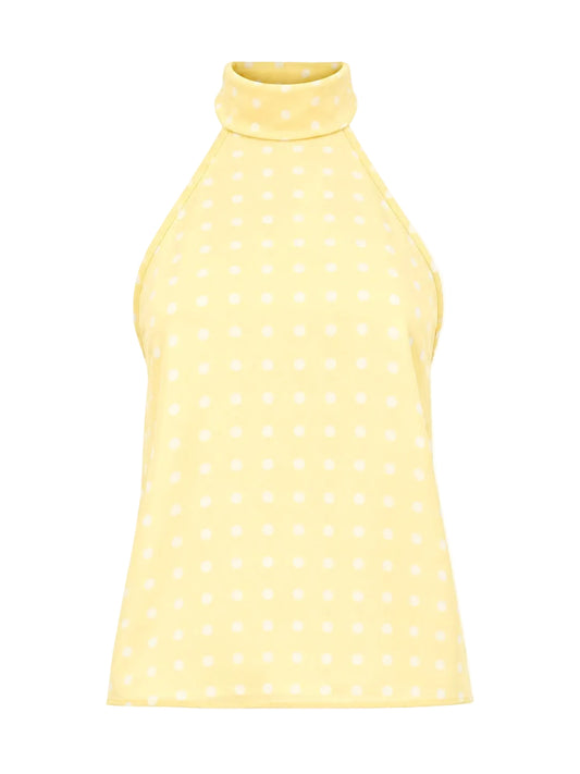 Blusa Lemon Polka Dots
