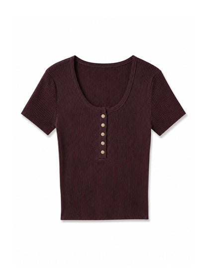 Blusa Acanalada Crop