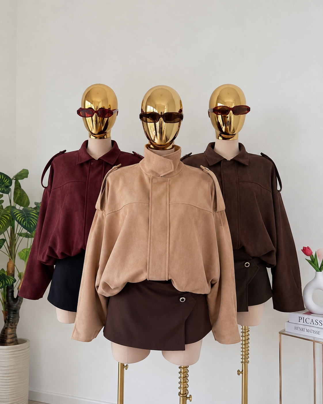 Jacket Oversized Brownie