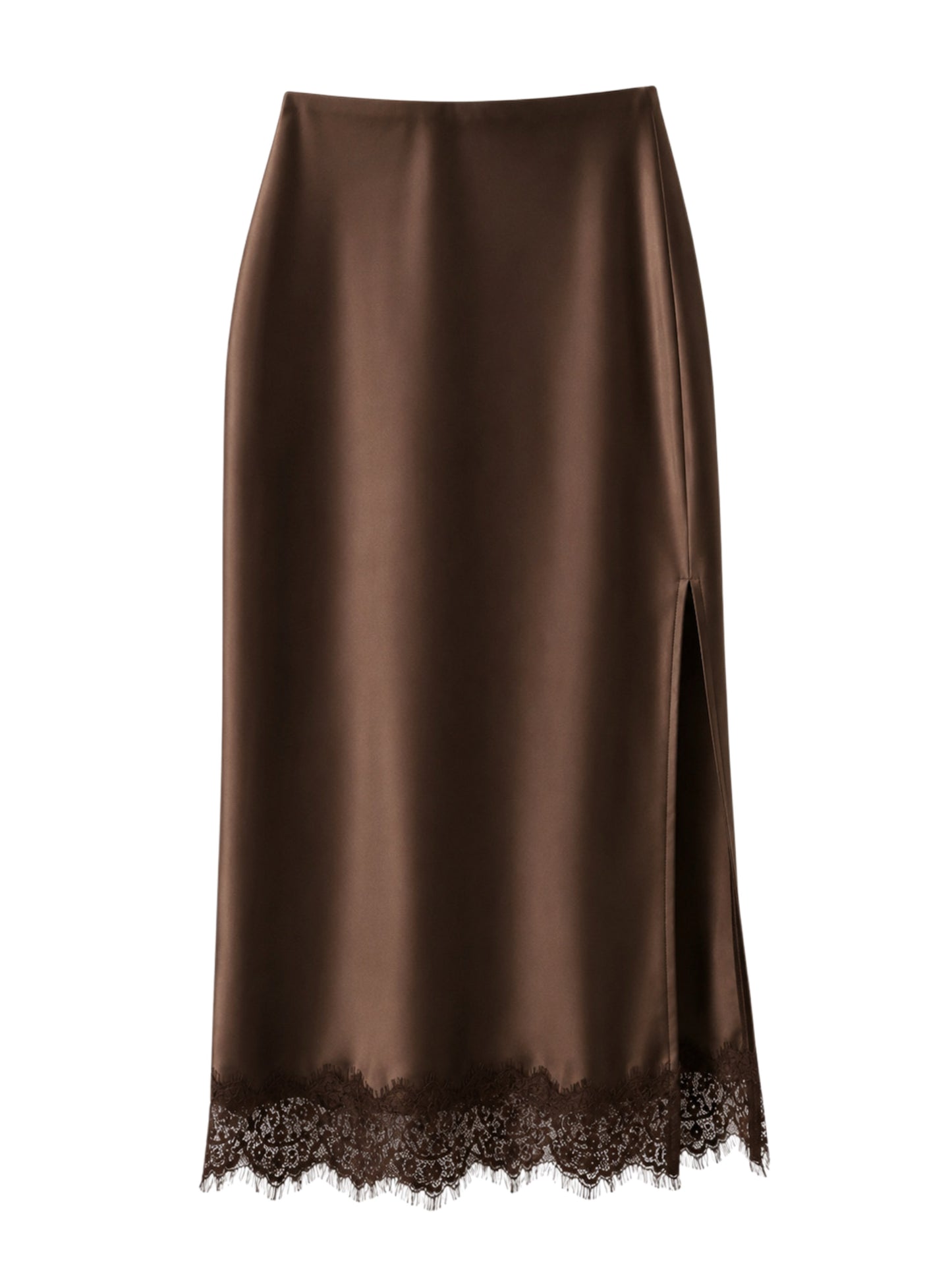 Falda Midi Satén