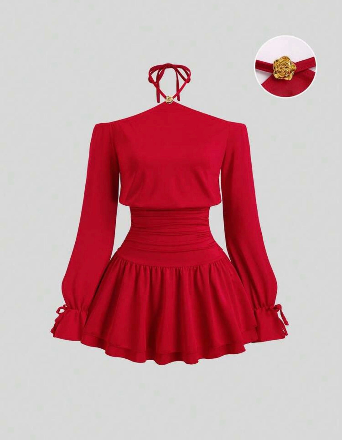 Vestido de hombros descubiertos