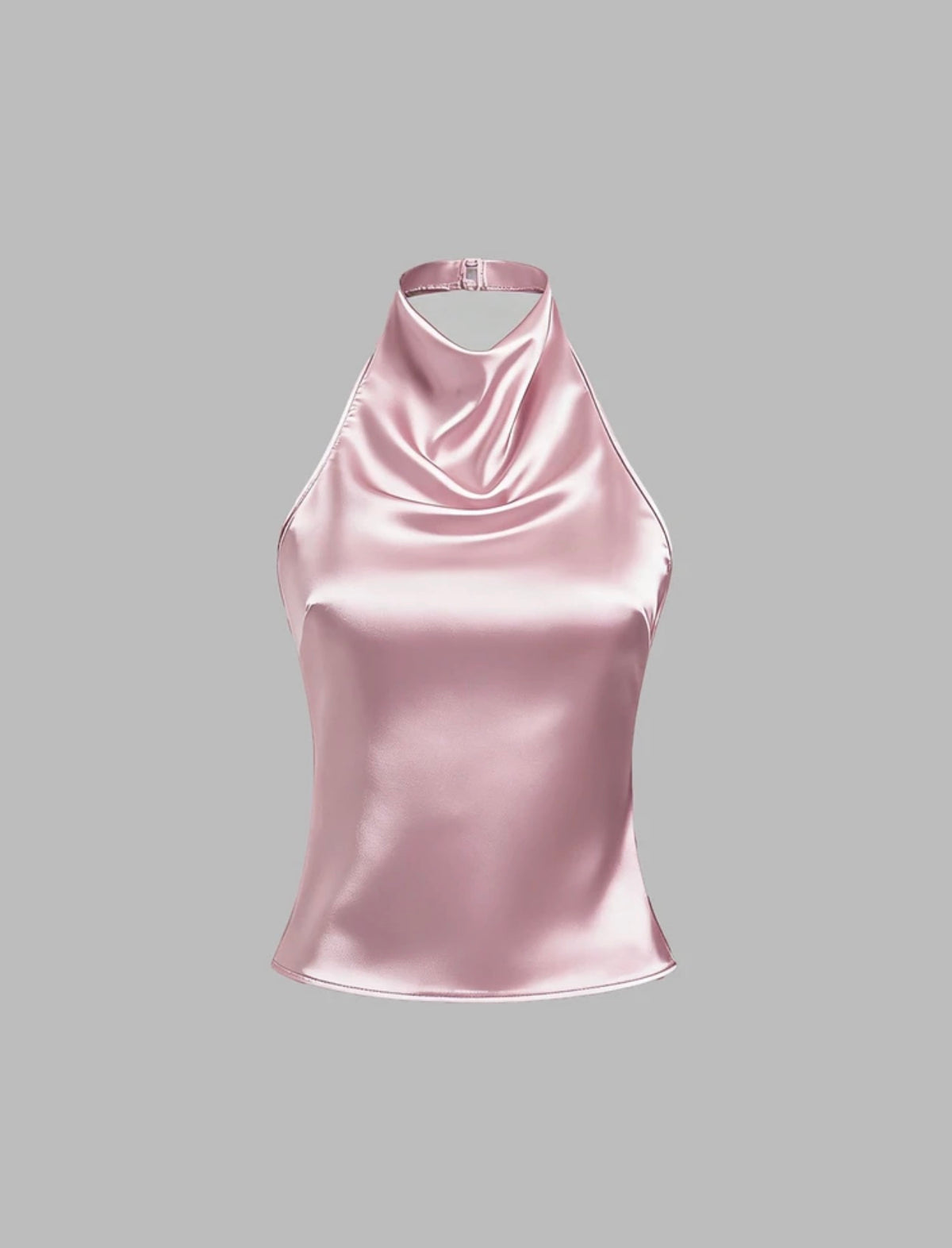 Blusa halter escotada