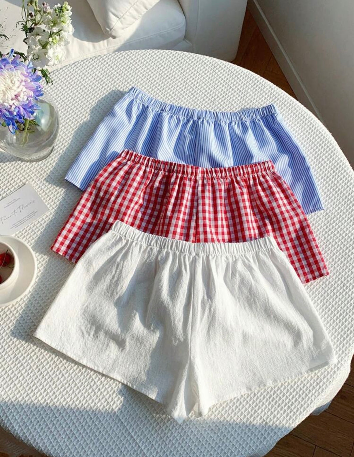 Set de shorts