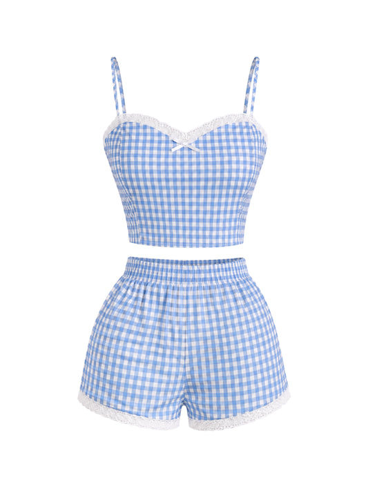 Conjunto Gingham Lace