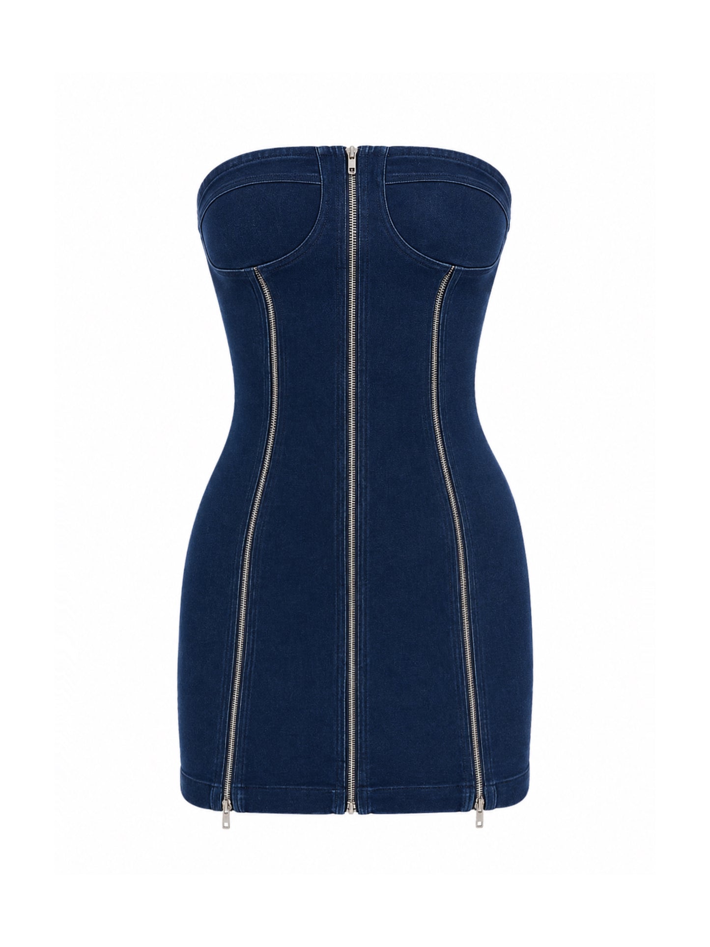 Vestido Zip Denim