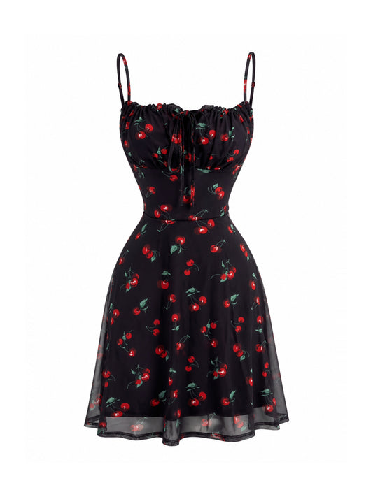 Vestido Cherry Core