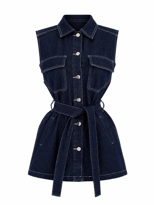 Vestido Navy Denim