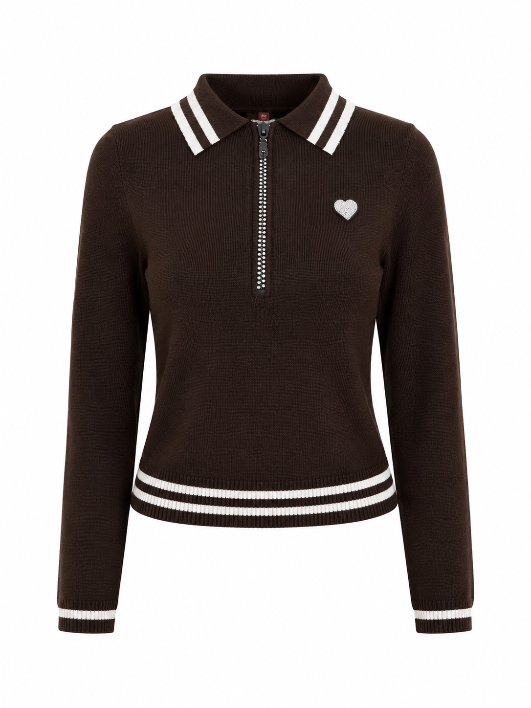 Suéter Polo Brown