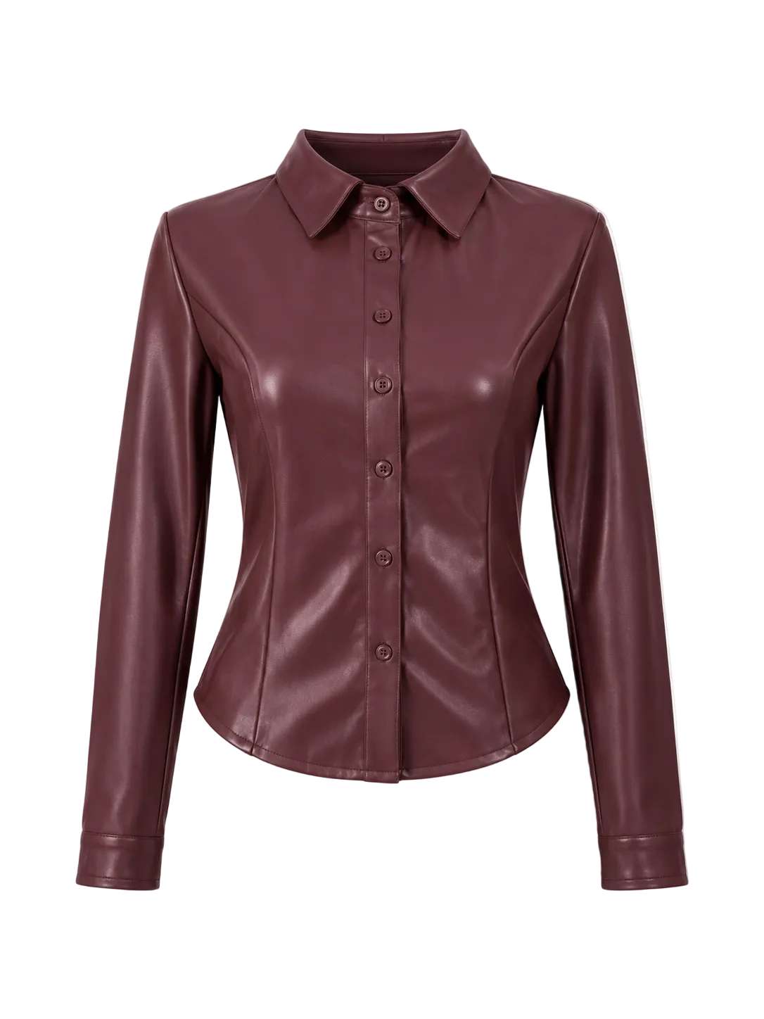 Camisa PU Burgundy