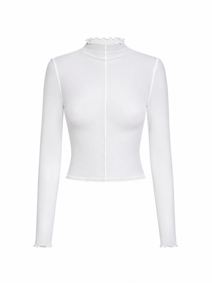 Blusa Transparente Mesh