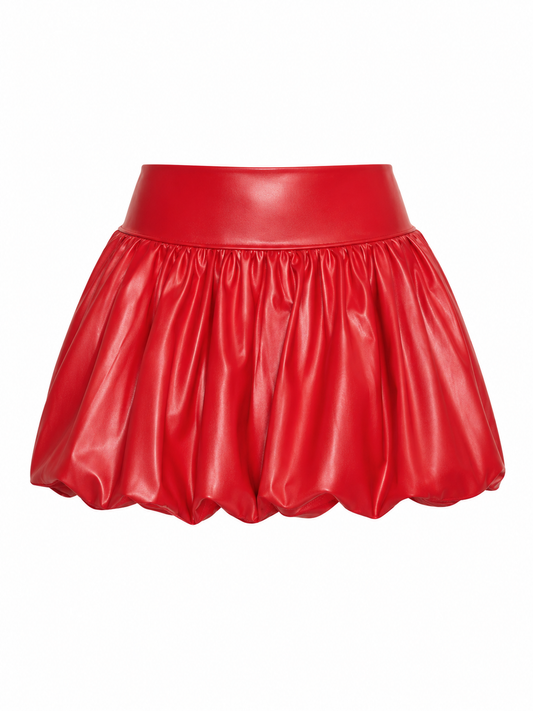 Falda Balloon Cherry