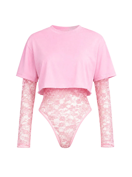 Body + Crop Bubblegum